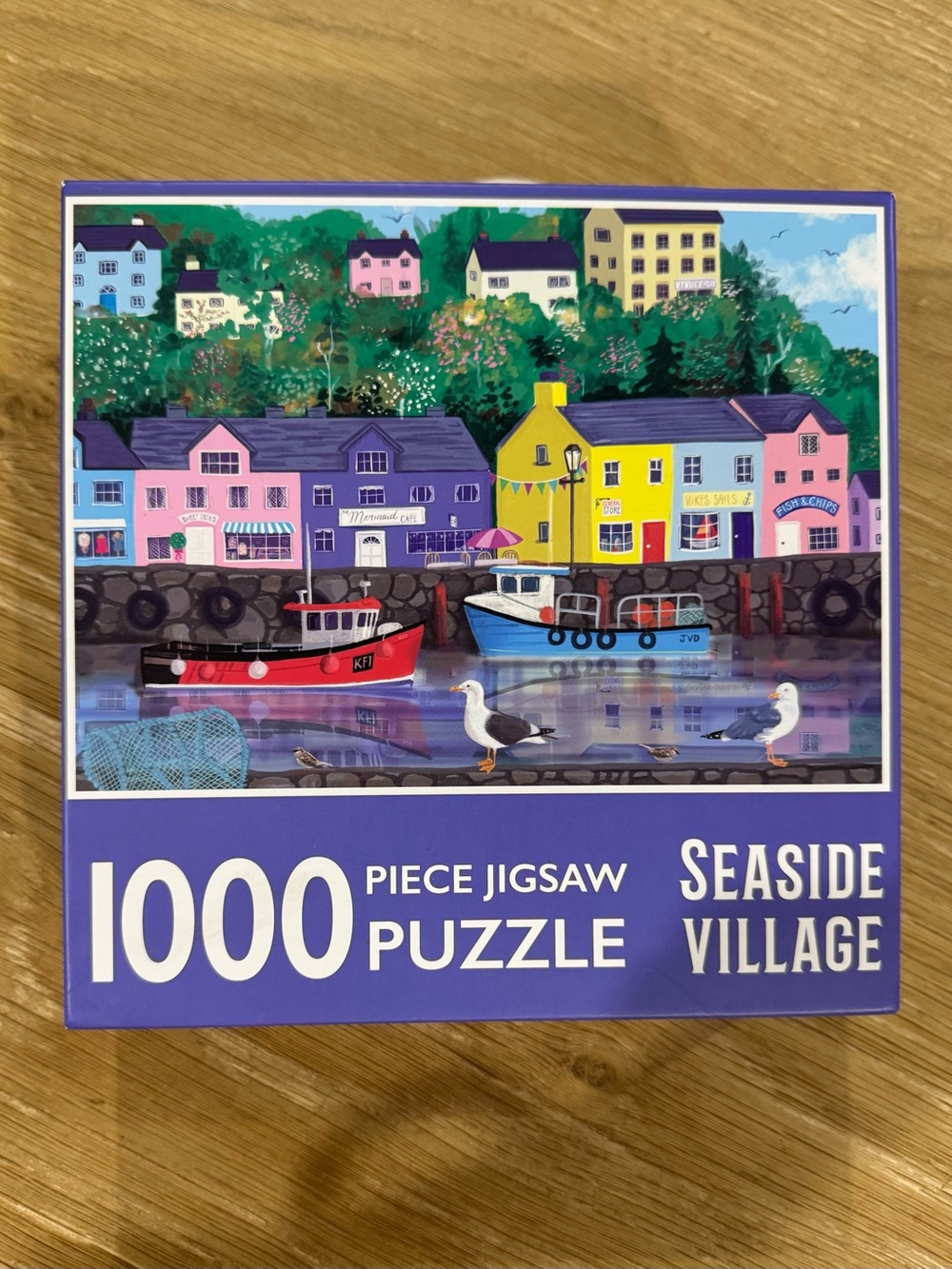 Seaside Village 1000 Piece Puzzle